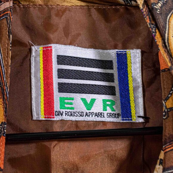 Equestrian Horse AOP Silk Bomber Jacket Medium VTG 90s Streetwear - Picture 6 of 8